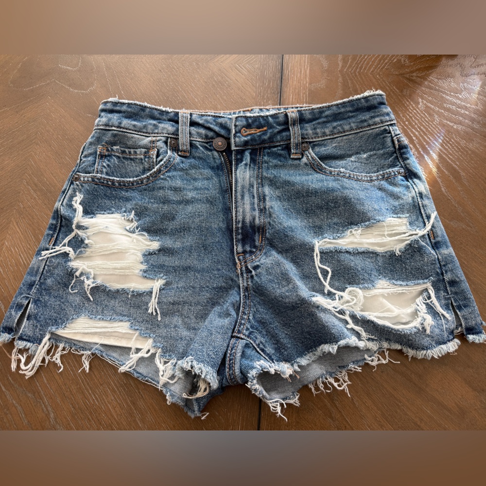 American eagle jean shorts